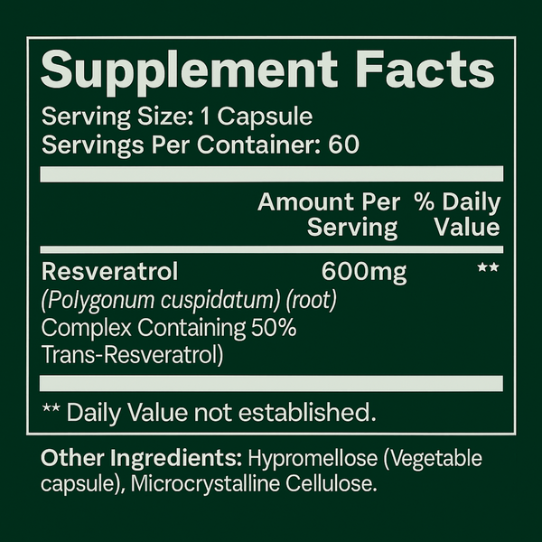 Heallnest Resveratrol Heart Wellness